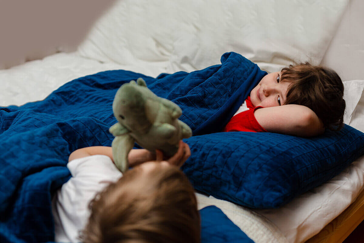 Wie funktionieren Gewichtsdecken bei Kindern?