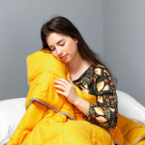 Original Therapiedecke - Gewichtsdecken Inlett mit Schlaufen für Kinder & Erwachsene