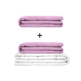 Original Therapiedecke - Gewichtsdecken Set für Erwachsene inklusive 2 Bezügen nach Wahl