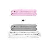 Original Therapiedecke - Gewichtsdecken Set für Erwachsene inklusive 2 Bezügen nach Wahl