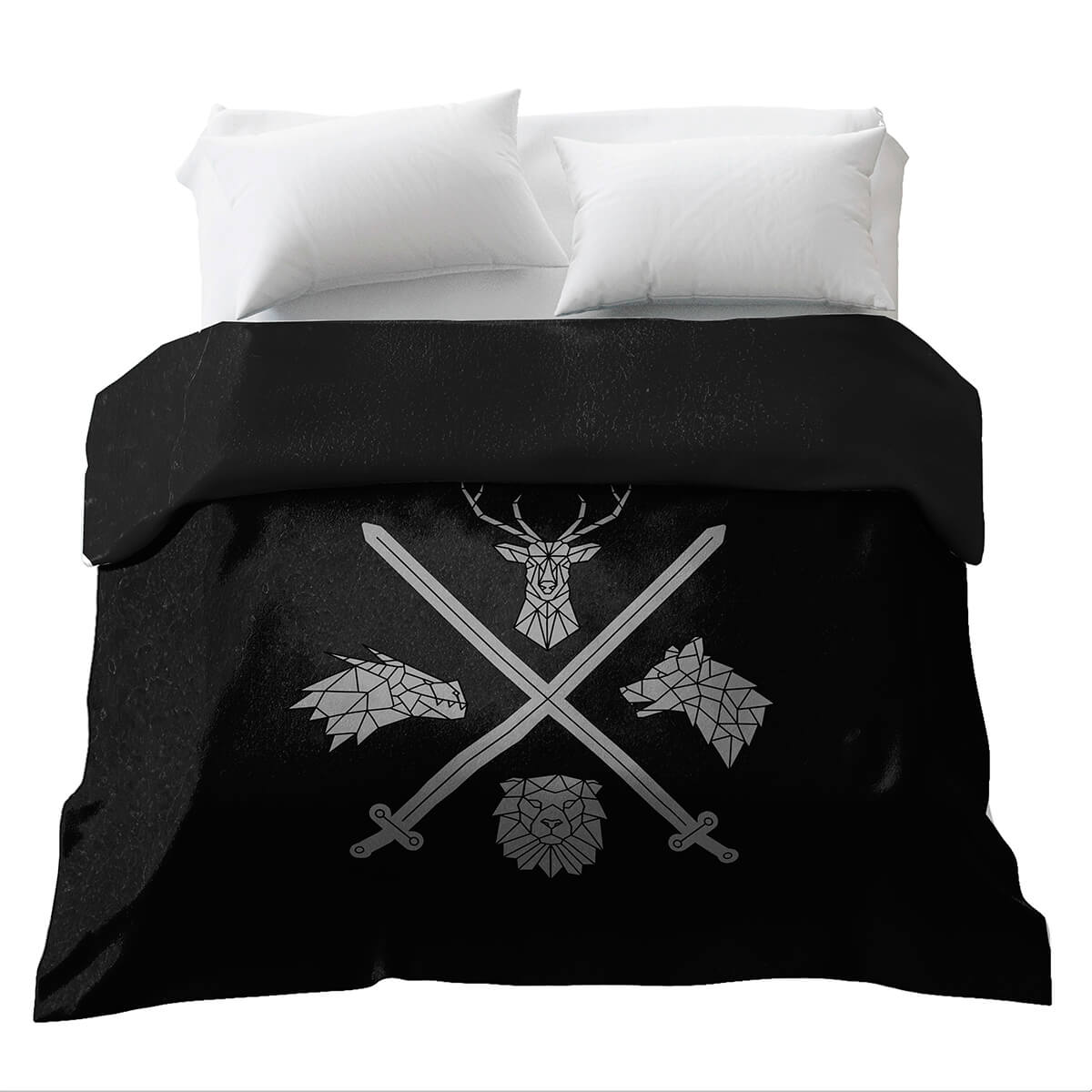 Original Therapiedecke - Baumwollbezug Wappen