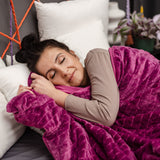 Original Therapiedecke - 4-Jahreszeiten Bezug in Lila