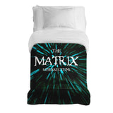 Original Therapiedecke - Baumwollbezug Mit The Matrix Schriftzug