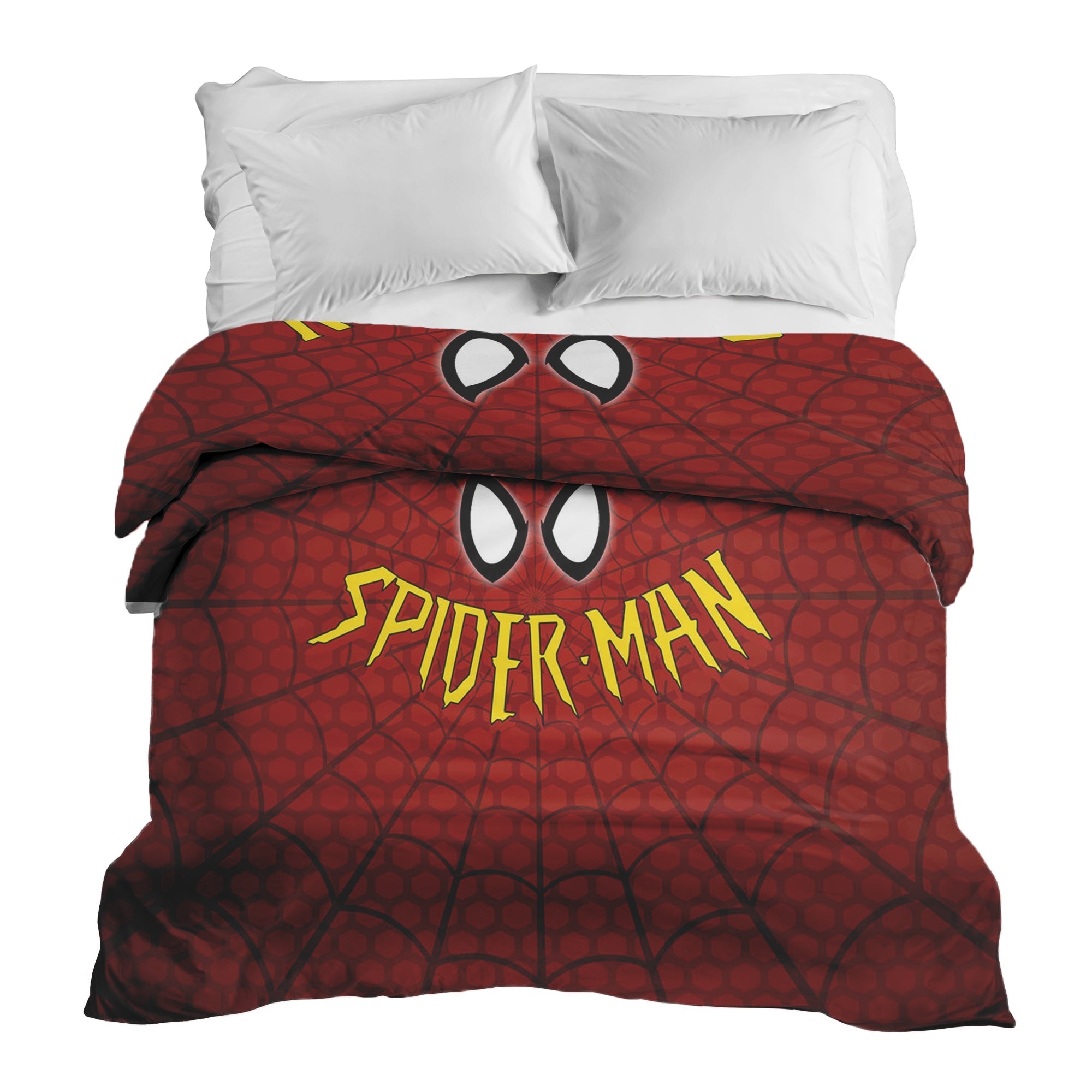 Original Therapiedecke - Baumwollbezug Rot Spiderman
