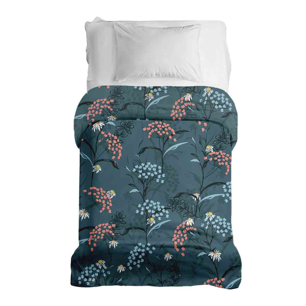 Original Therapiedecke - Baumwollbezug Frühlingsblumen