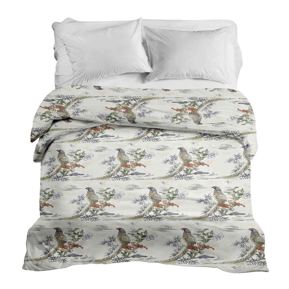 Original Therapiedecke - Baumwollbezug Paradiesvogel