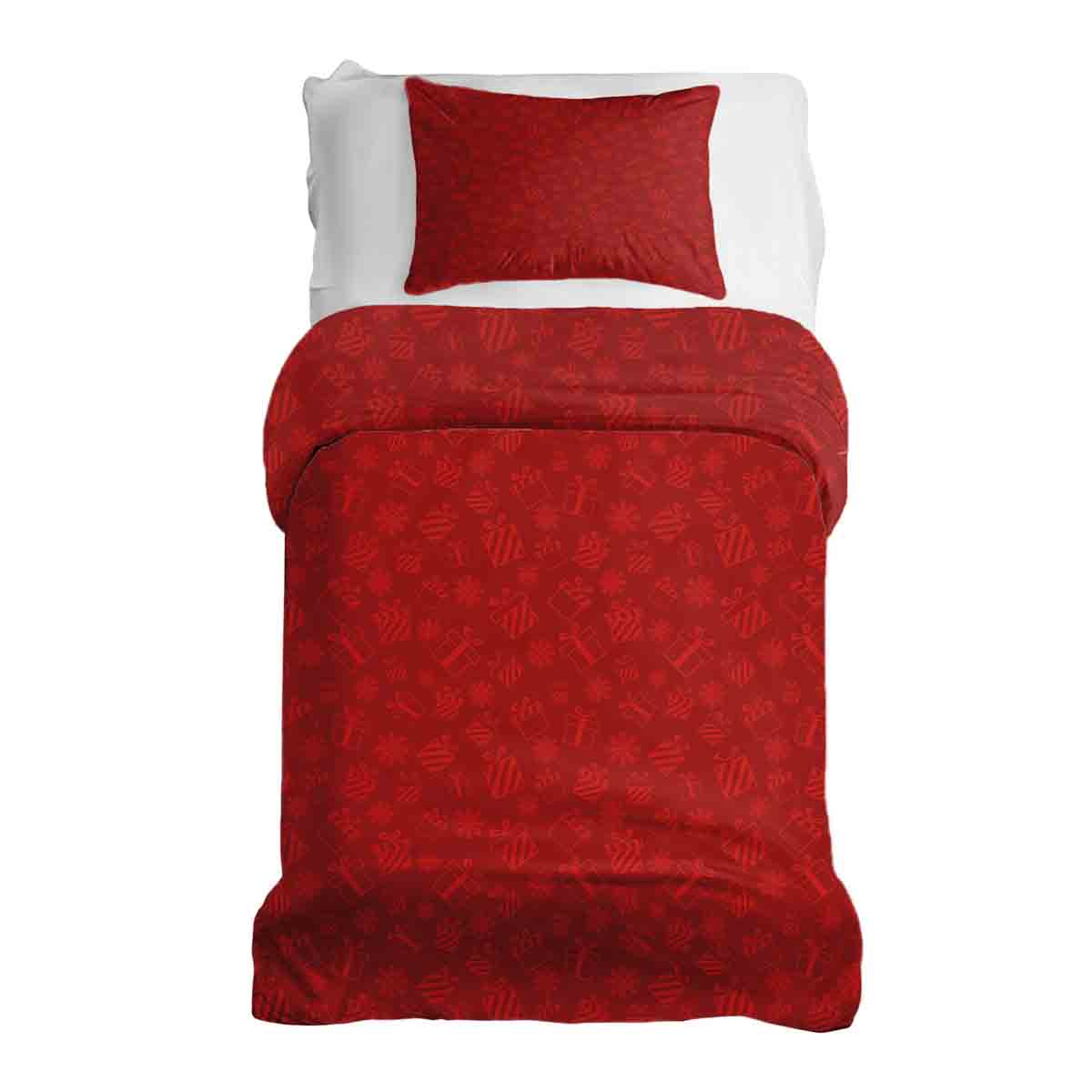 Original Therapiedecke - Baumwoll Bettwäsche Set Rot Geschenke
