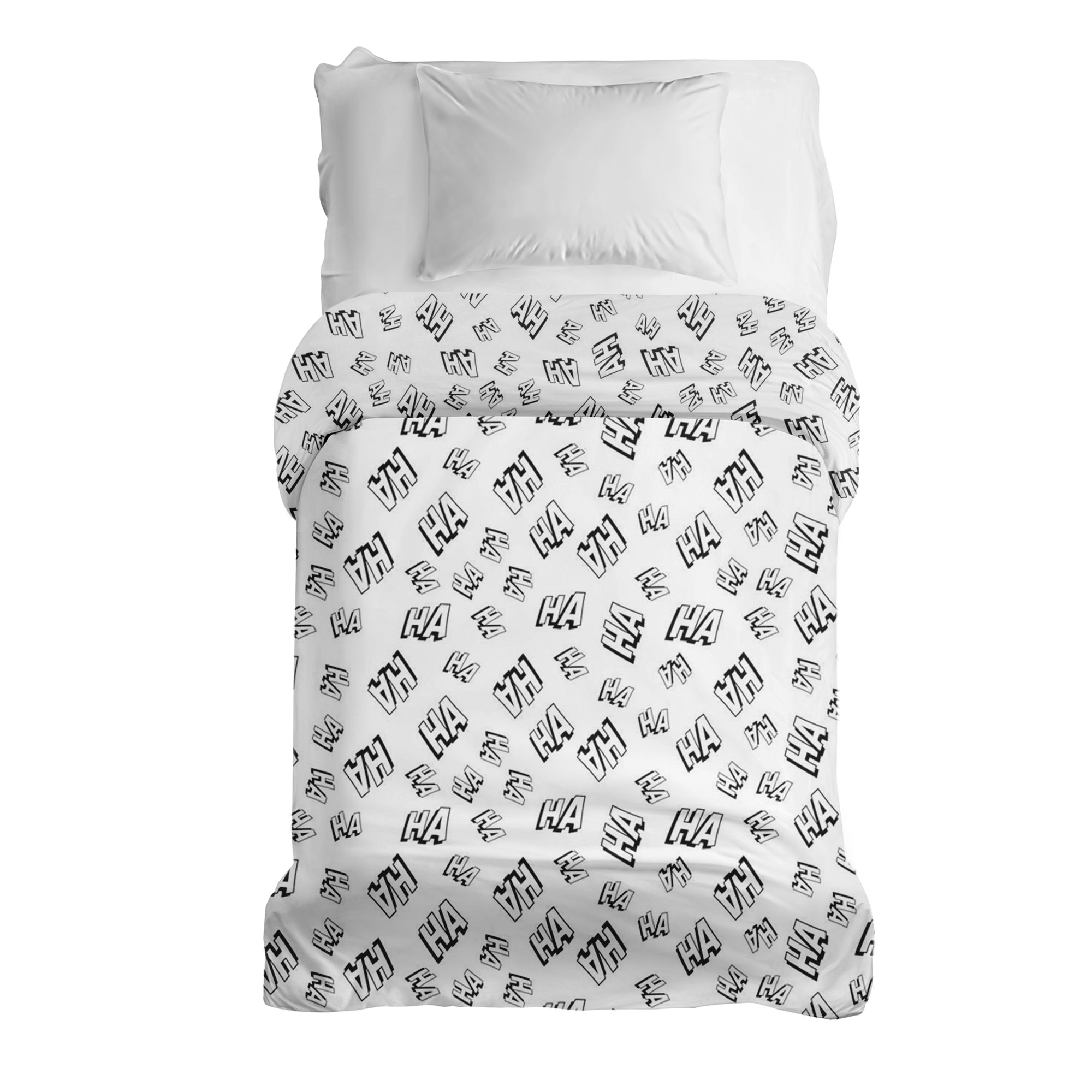 Original Therapiedecke - Baumwollbezug Weiß Ha Ha