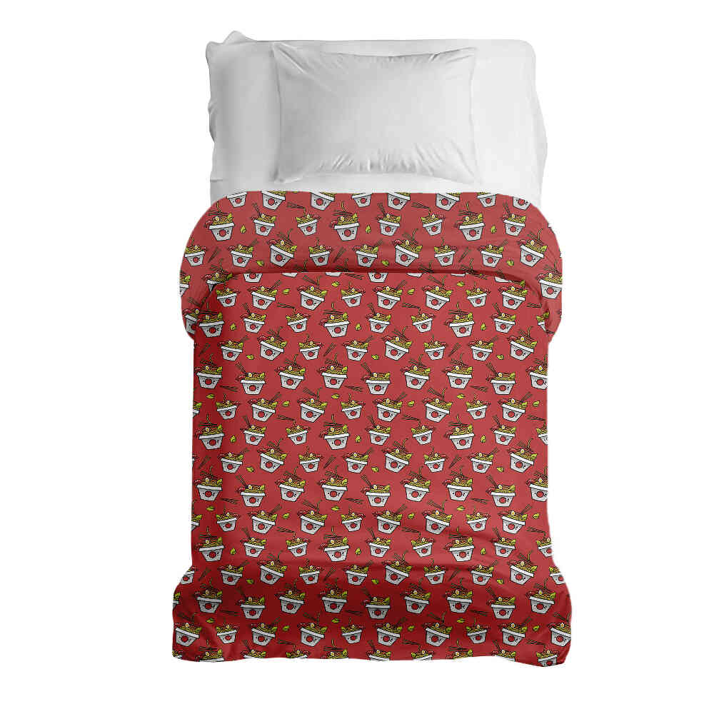 Original Therapiedecke - Baumwollbezug Rot Take-away