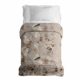 Original Therapiedecke - Baumwollbezug Beige mit Motten