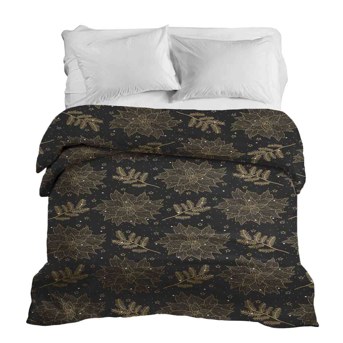 Original Therapiedecke - Baumwollbezug Schwarz Christstern