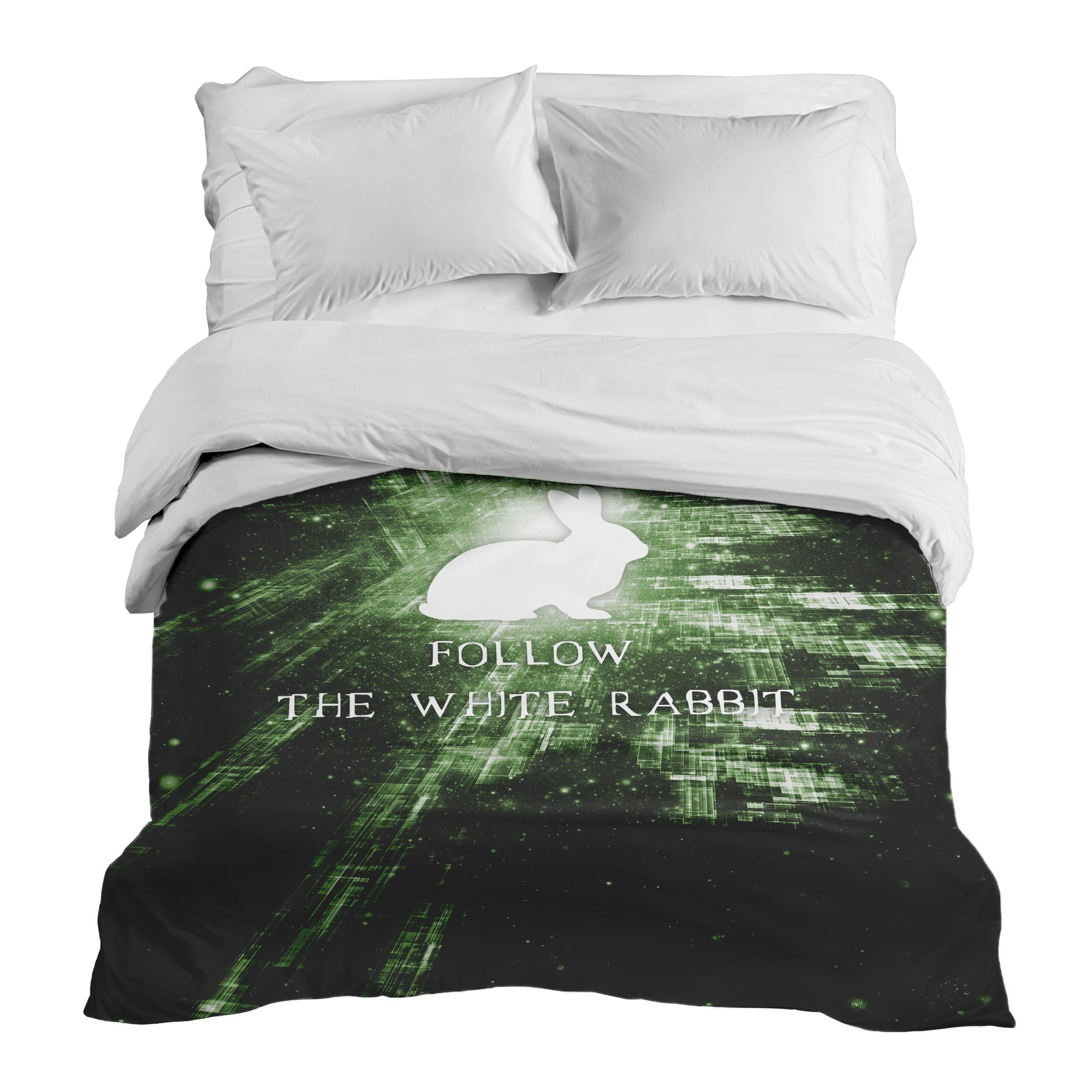 Original Therapiedecke - Baumwollbezug Follow The Rabbit