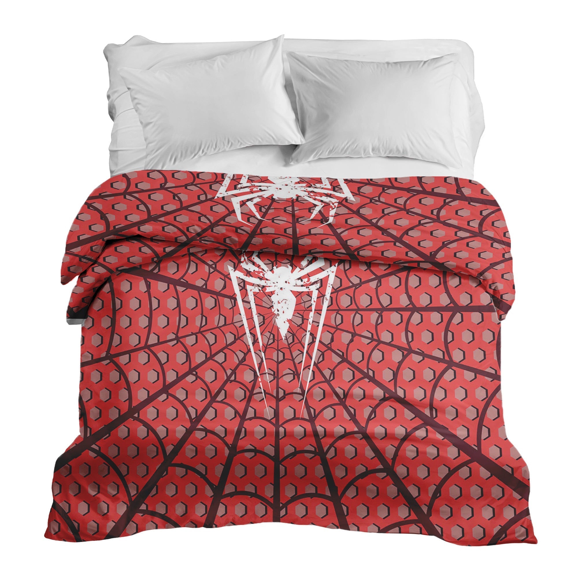 Original Therapiedecke - Baumwollbezug Spiderman Spinne