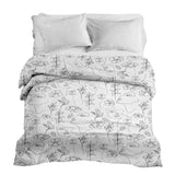 Original Therapiedecke - Baumwollbezug Boho Blumen