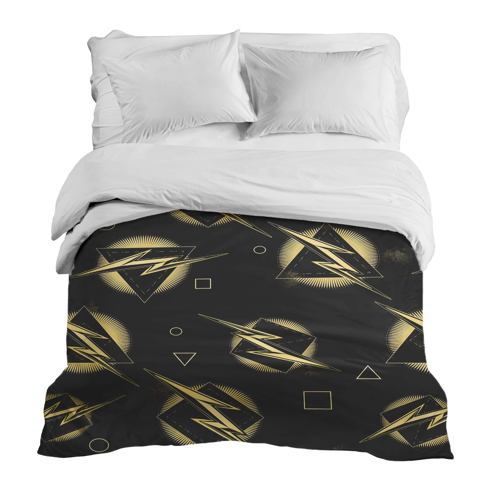 Original Therapiedecke - Baumwollbezug gelber Blitz