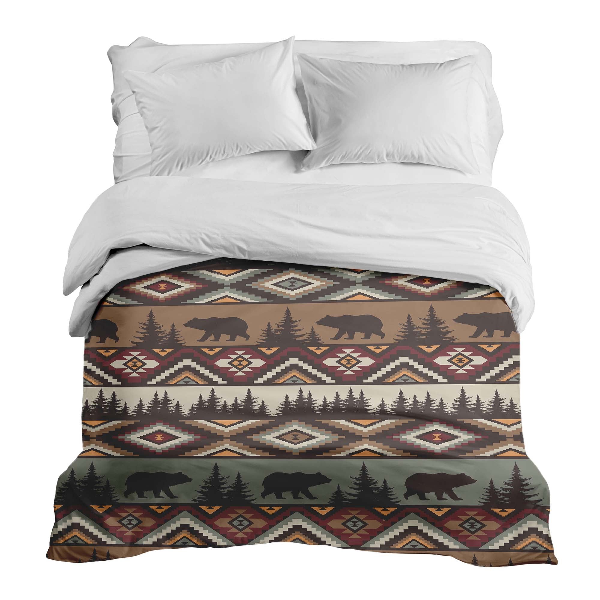 Original Therapiedecke - Baumwollbezug Braun Norwegen