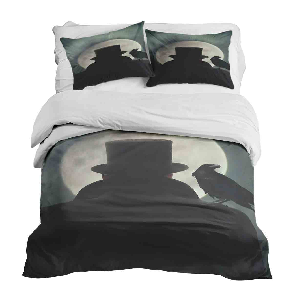 Original Therapiedecke - Baumwoll Bettwäsche Set Mann im Mondlicht