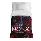 Original Therapiedecke - Baumwollbezug Rot The Matrix