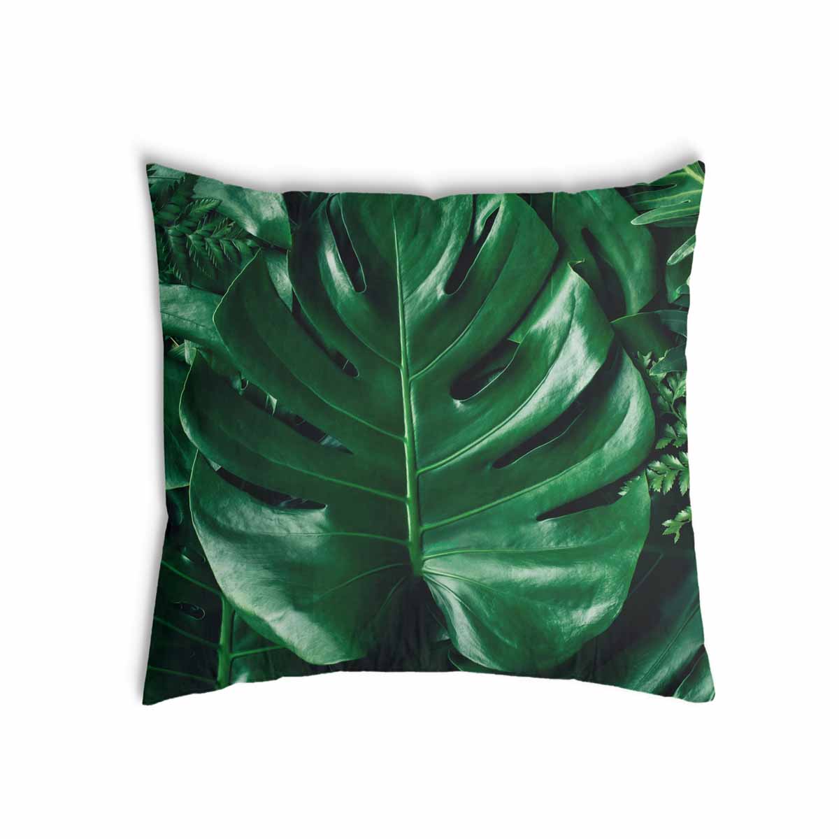 Gesundheitskissen mit Monstera Pflanze
