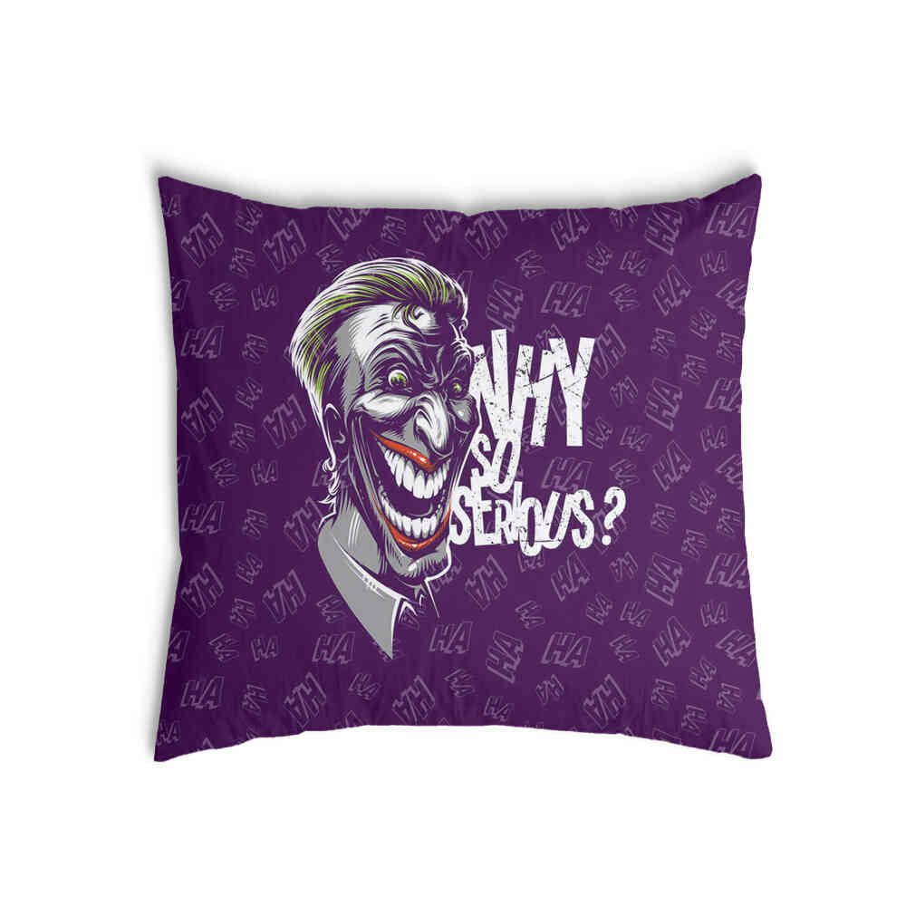 Gesundheitskissen Lila Why So Serious?