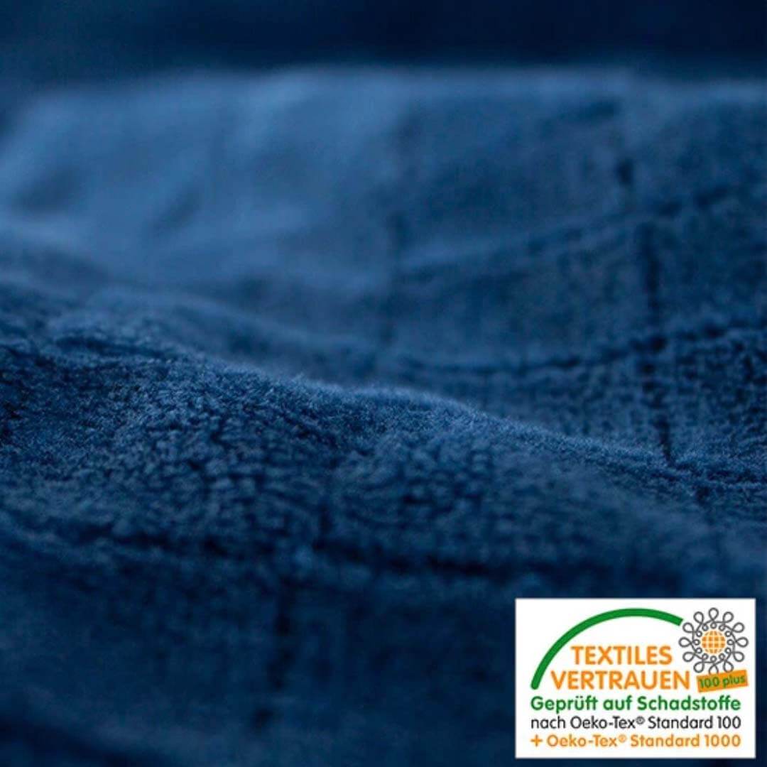 Original Therapiedecke - 4-Jahreszeiten Bezug in Blau