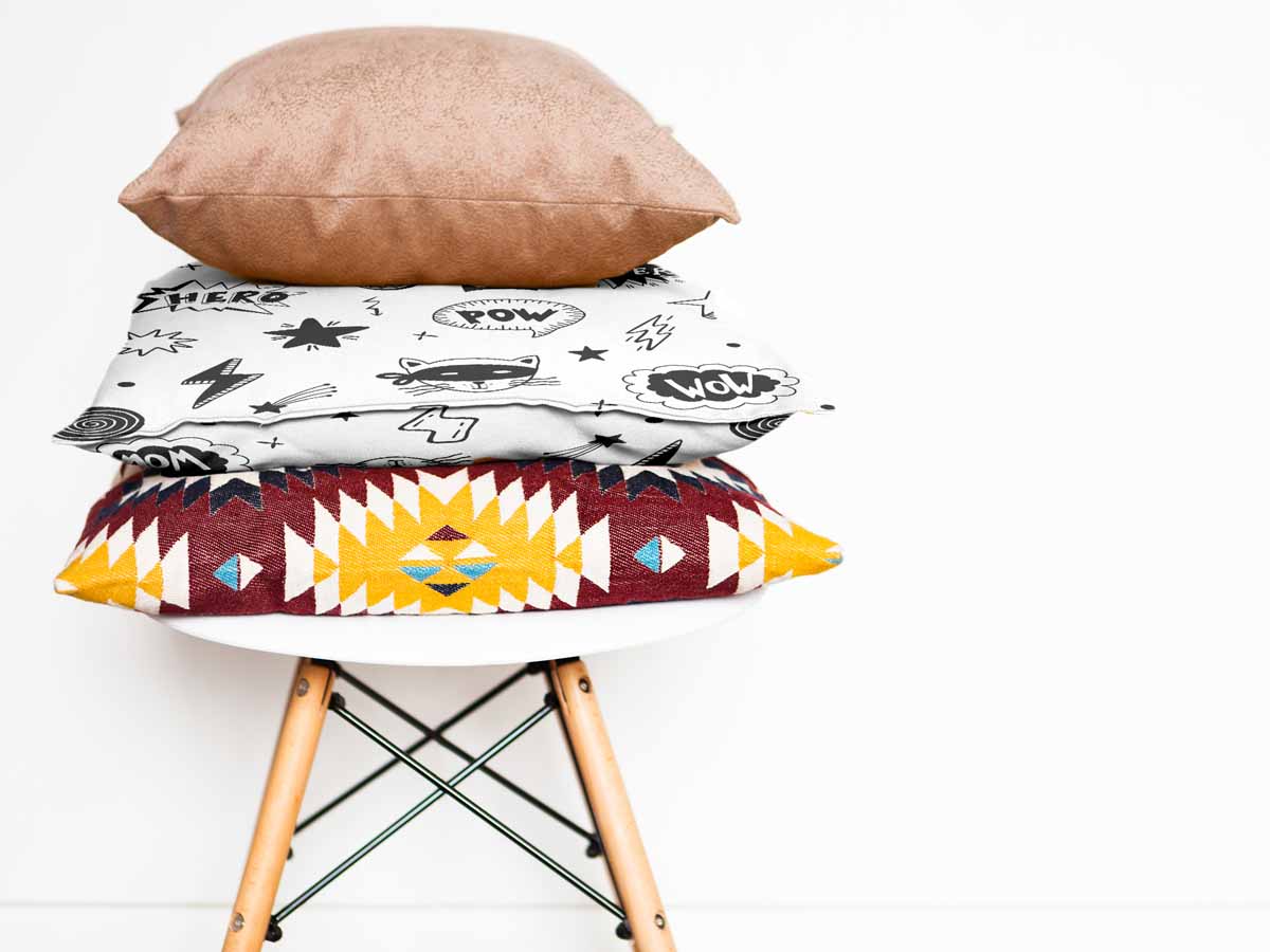 Gesundheitskissen Weiß Superhelden