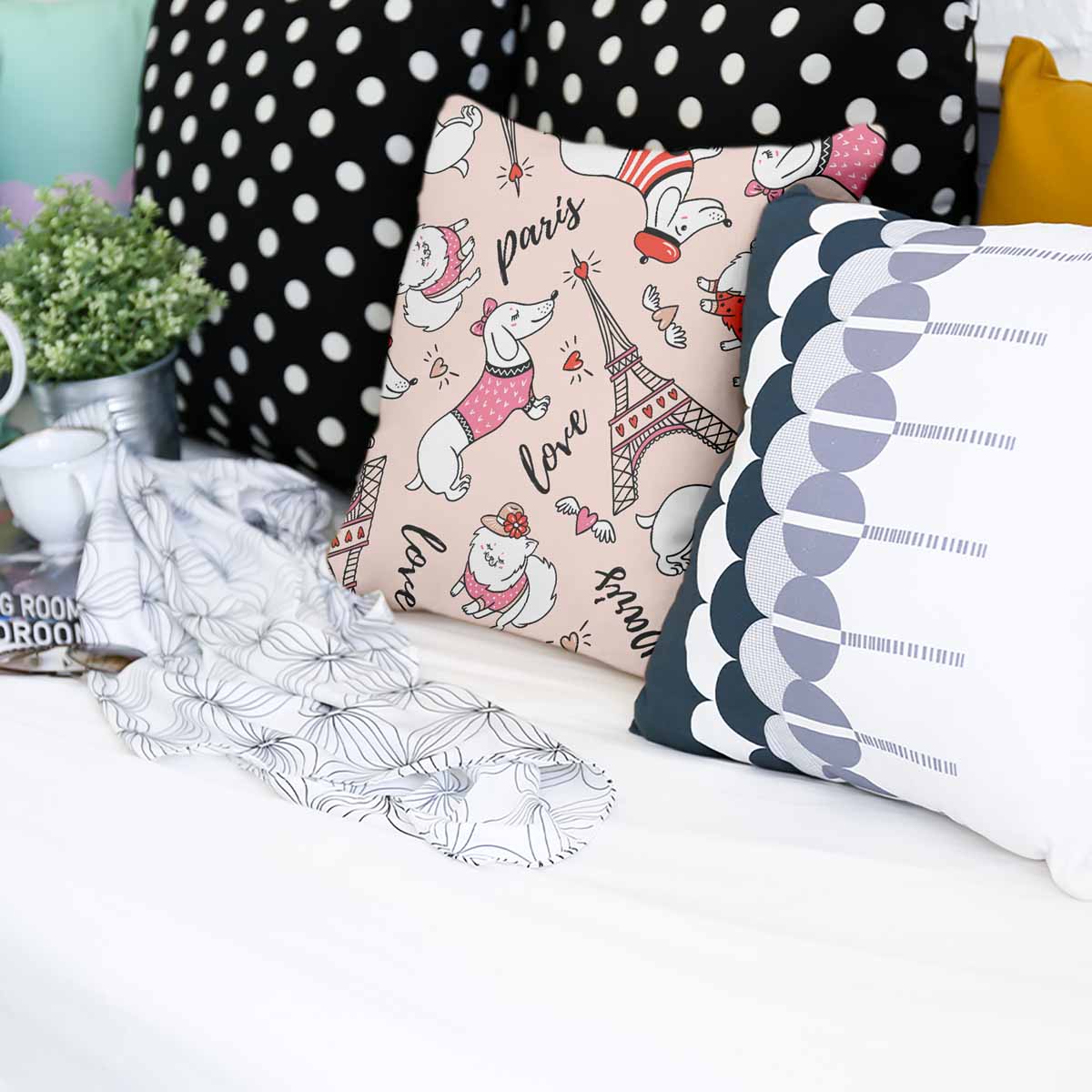 Gesundheitskissen Hund in Paris