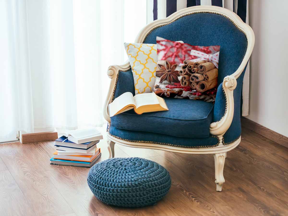 Gesundheitskissen mit Zimtstangen