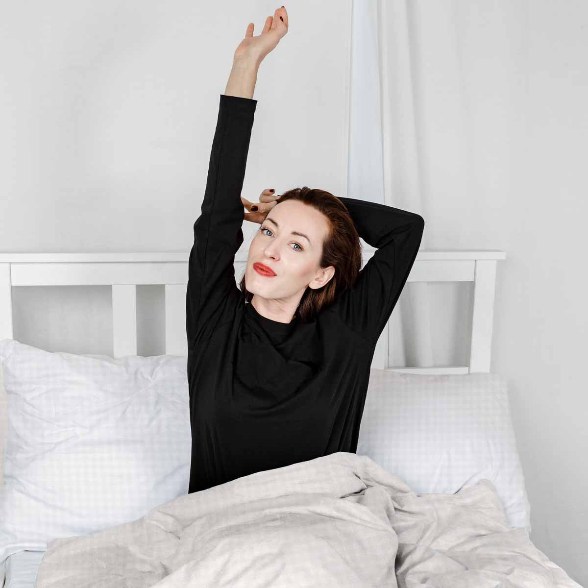 Original Therapiedecke - Baumwoll Bettwäsche Set Hell Kariert