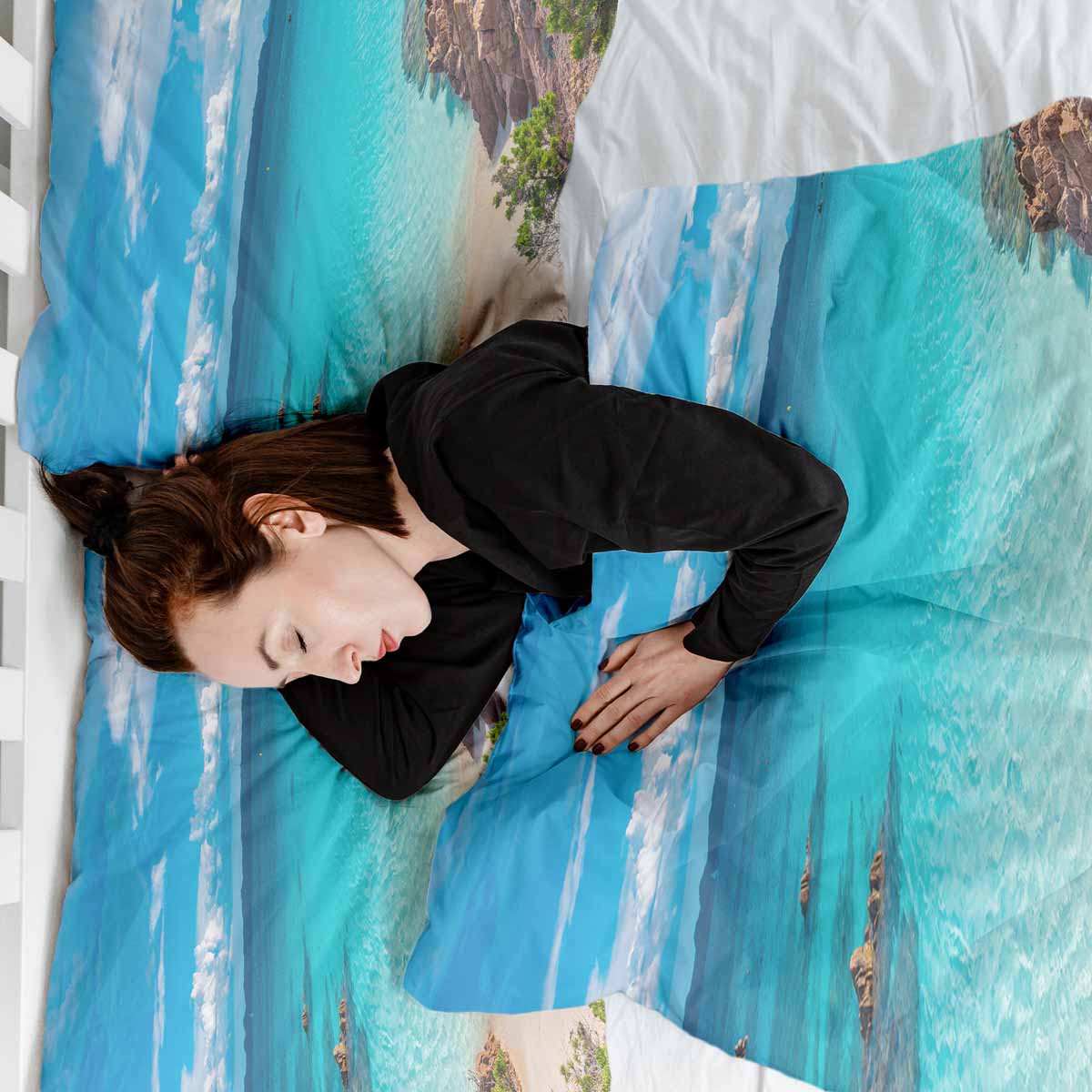 Original Therapiedecke - Baumwollbezug Fernweh