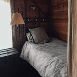 Original Therapiedecke - Baumwollbezug mit orangenen Punkten