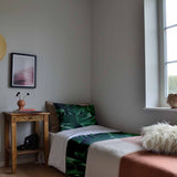 Original Therapiedecke - Baumwollbezug mit Monstera Pflanze