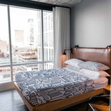 Original Therapiedecke - Baumwollbezug Weiß New York