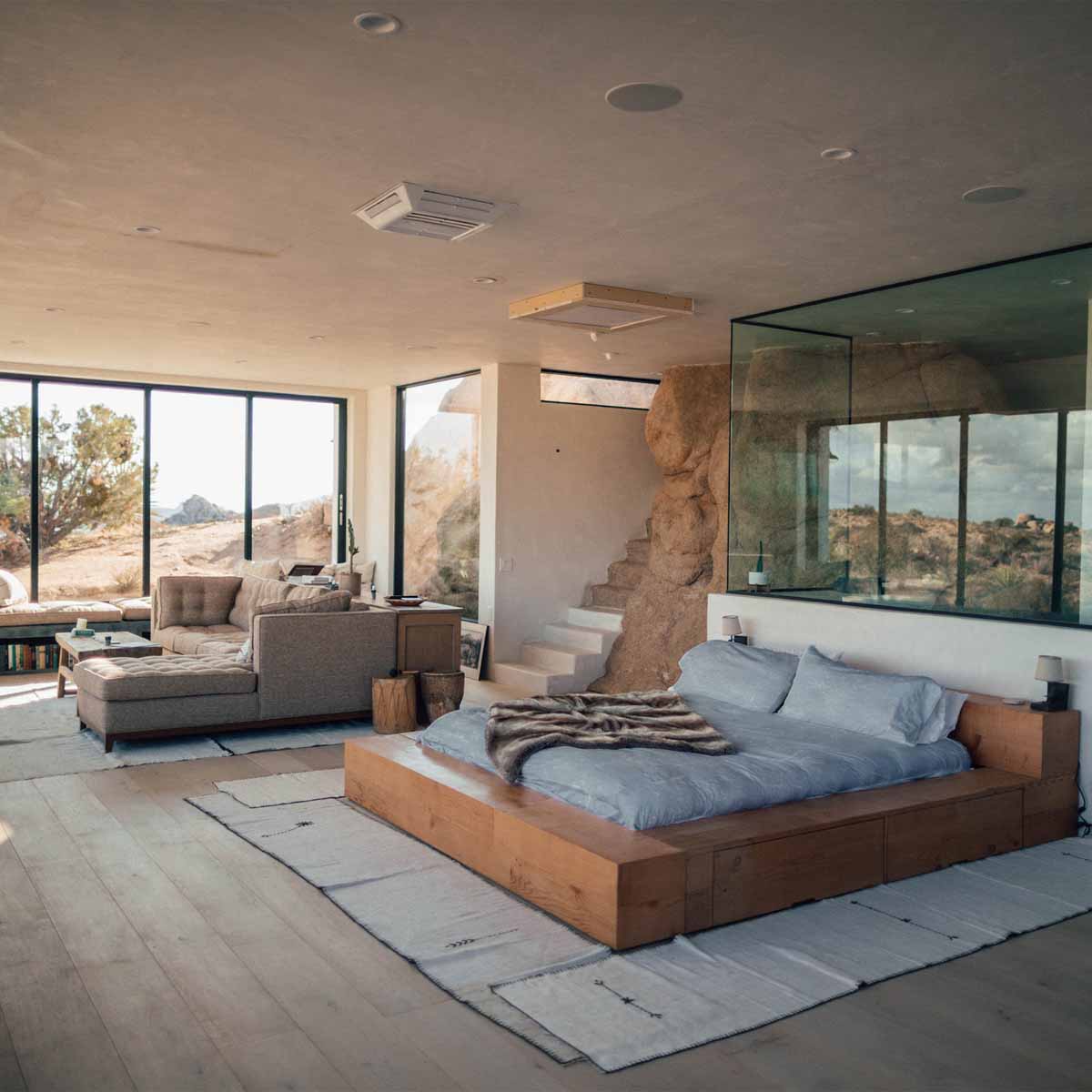 Original Therapiedecke - Baumwoll Bettwäsche Set Grau mit Schneeflocken