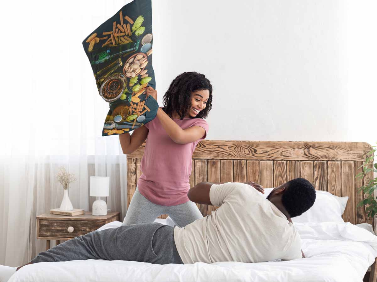 Gesundheitskissen italienischer Abend