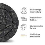 Original Therapiedecke - Baumwollbezug Schwarz Horoskop