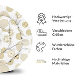 Original Therapiedecke - Baumwollbezug goldener Weihnachtsschmuck