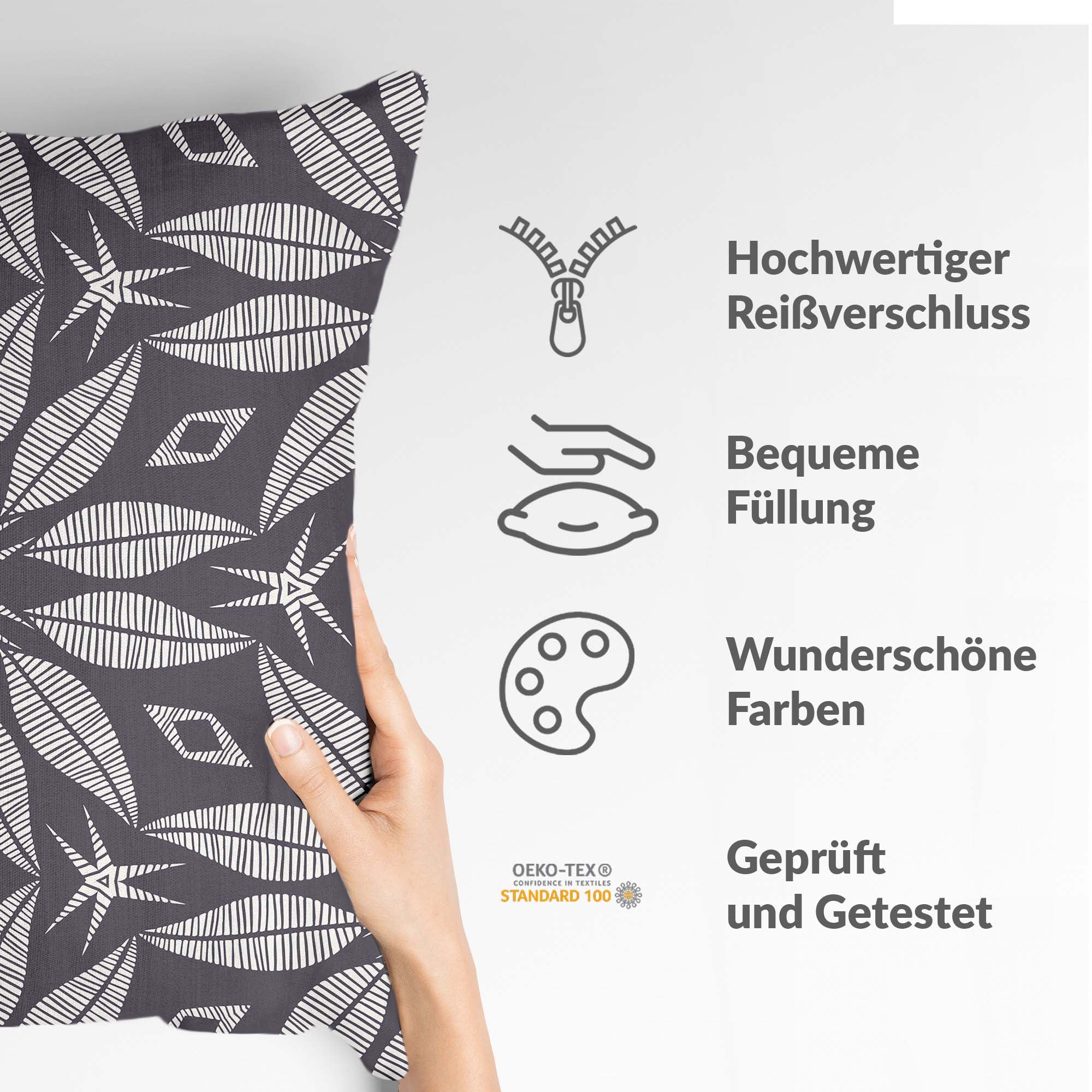 Gesundheitskissen mit großer Blume