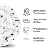 Original Therapiedecke - Baumwollbezug grauer Wald