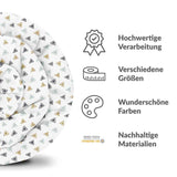 Original Therapiedecke - Baumwollbezug mit kleinen Dreiecken