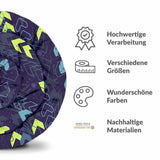 Original Therapiedecke - Baumwollbezug Dunkelblau mit Pfeilen