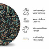 Original Therapiedecke - Baumwollbezug mit grünem Hawaii Muster