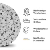 Original Therapiedecke - Baumwollbezug Grau Zauberei