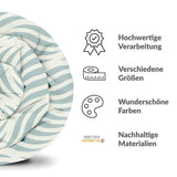 Original Therapiedecke - Baumwollbezug abstrakte Wellen