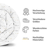 Original Therapiedecke - Baumwollbezug Punkte und Pfeile