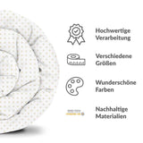 Original Therapiedecke - Baumwollbezug mit kleinen Rauten