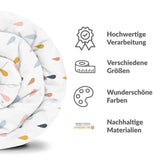 Original Therapiedecke - Baumwollbezug mit bunten Tropfen