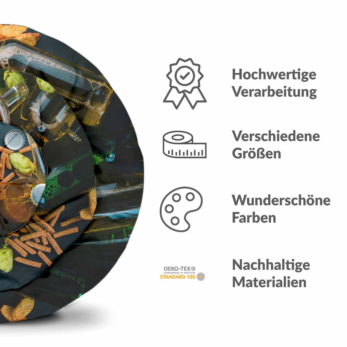 Original Therapiedecke - Baumwoll Bettwäsche Set italienischer Abend