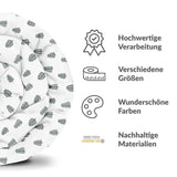 Original Therapiedecke - Baumwollbezug Weiß mit Bäumchen