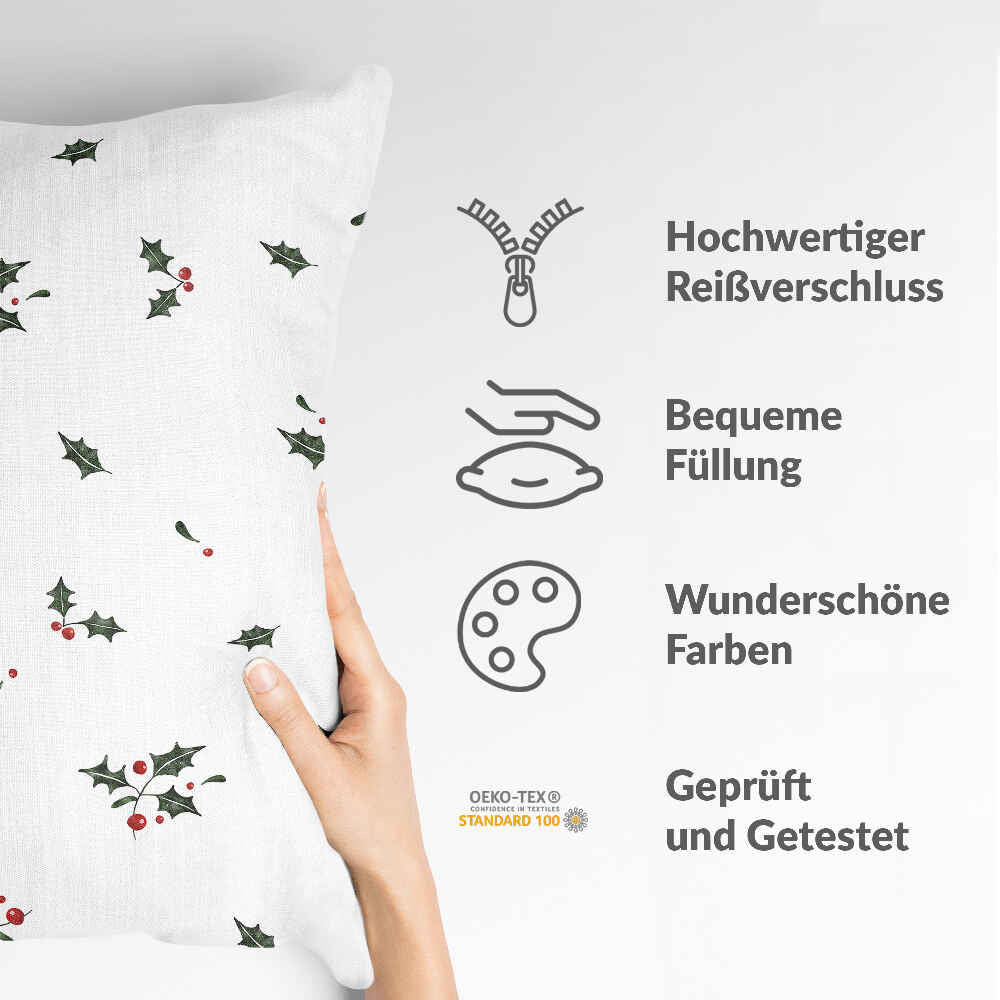 Gesundheitskissen Weiß Mistelzweige